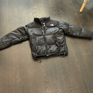 North Face puffy coat - boys large.